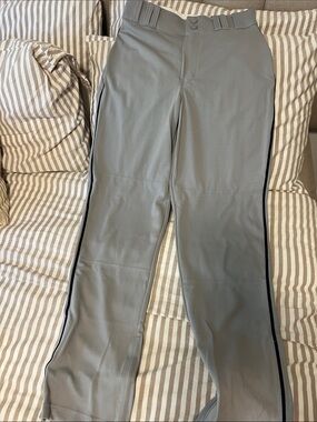 Champ Pro Full length Men's Gray Baseball Pants - S